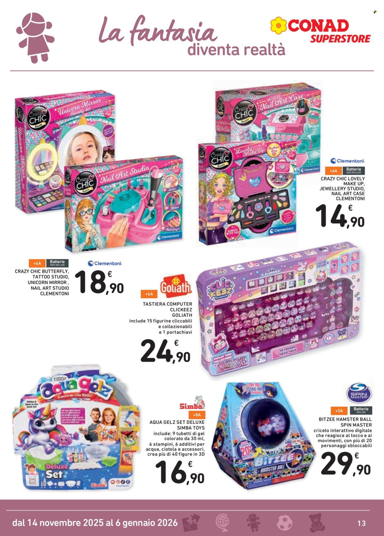 Volantino Conad - 14/11/2025 - 6/1/2026. Pagina 13