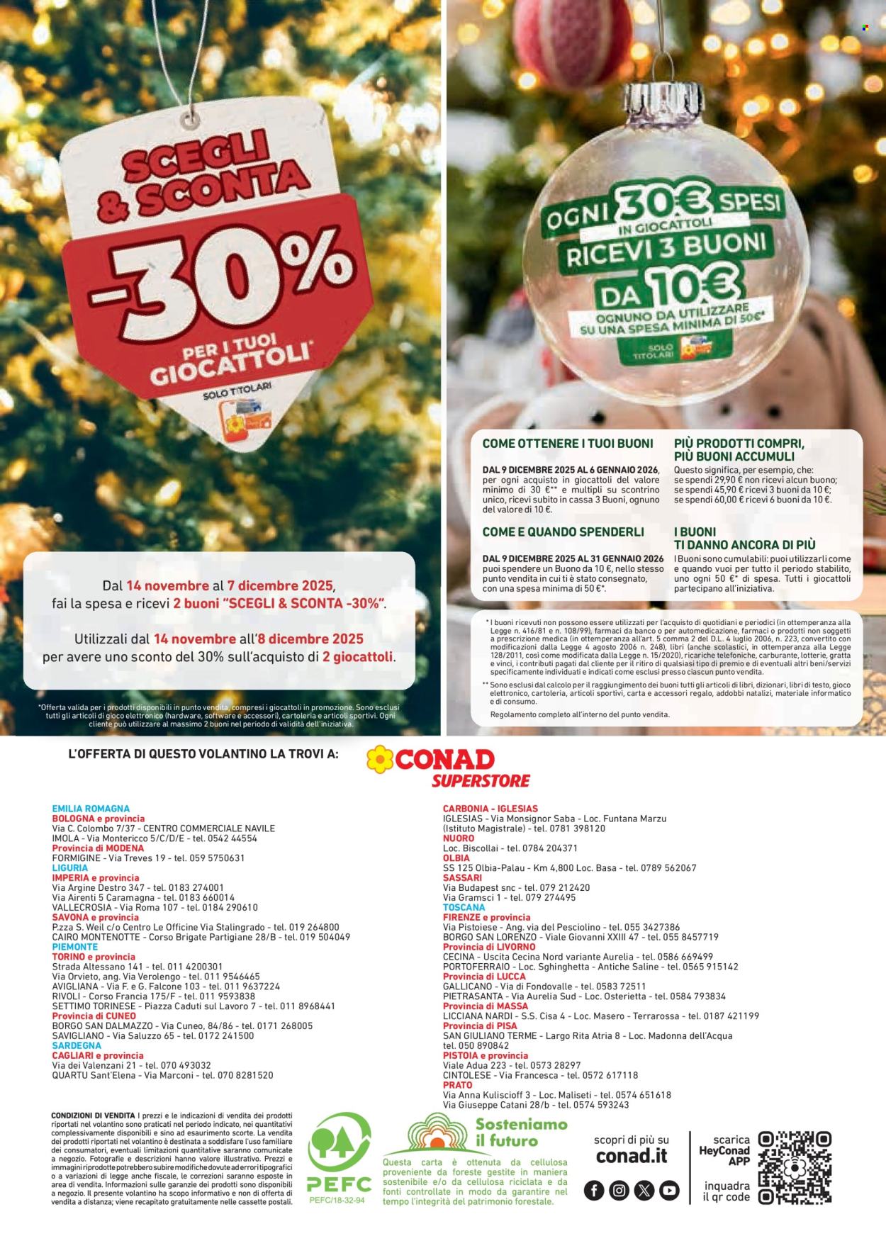 Volantino Conad - 14/11/2025 - 6/1/2026. Pagina 24