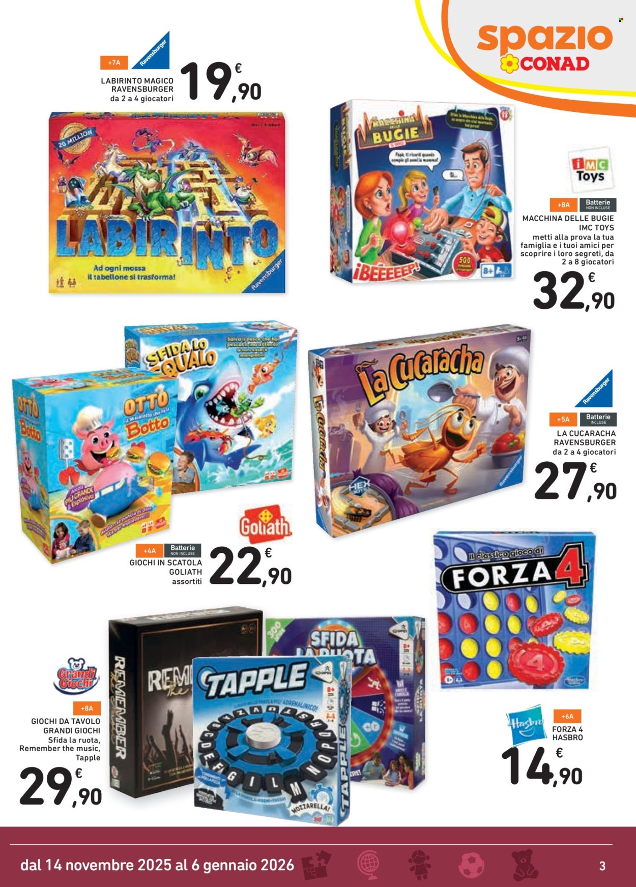 Volantino Spazio Conad - 14/11/2025 - 6/1/2026. Pagina 3