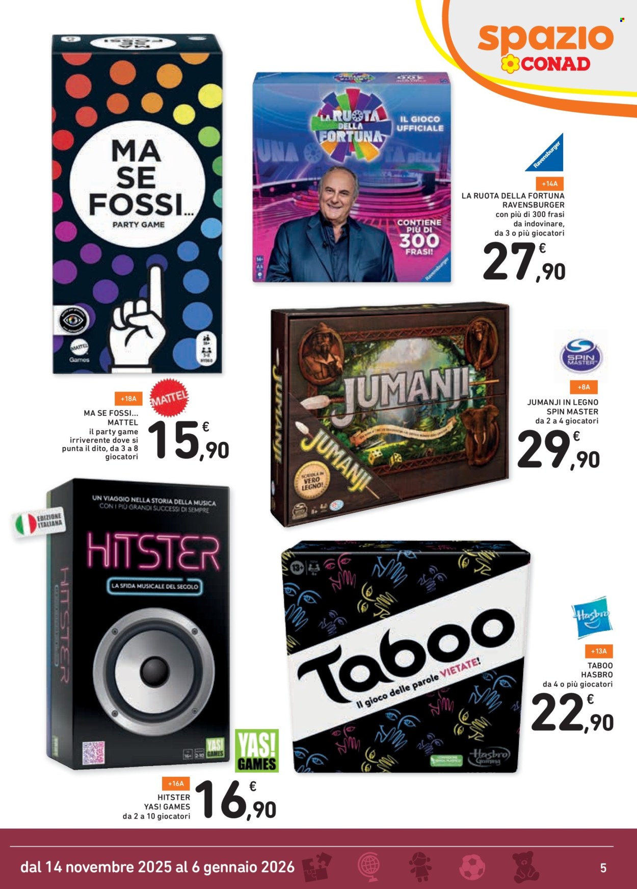 Volantino Spazio Conad - 14/11/2025 - 6/1/2026. Pagina 5