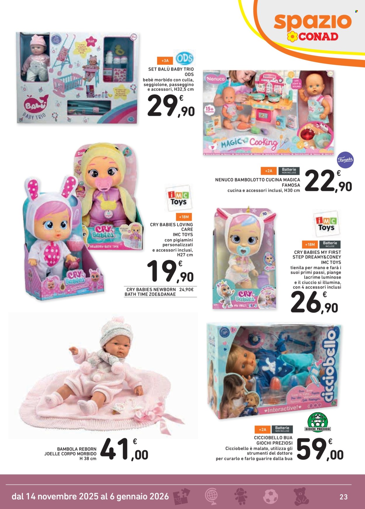 Volantino Spazio Conad - 14/11/2025 - 6/1/2026. Pagina 23