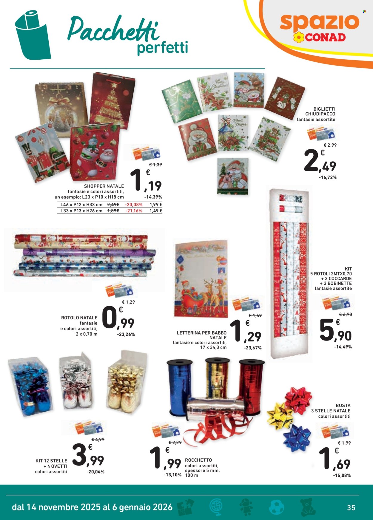 Volantino Spazio Conad - 14/11/2025 - 6/1/2026. Pagina 35