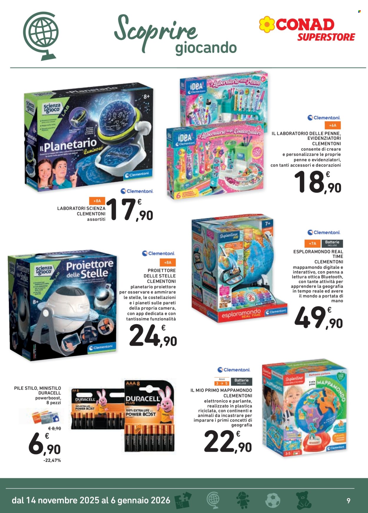 Volantino Conad - 14/11/2025 - 6/1/2026. Pagina 9