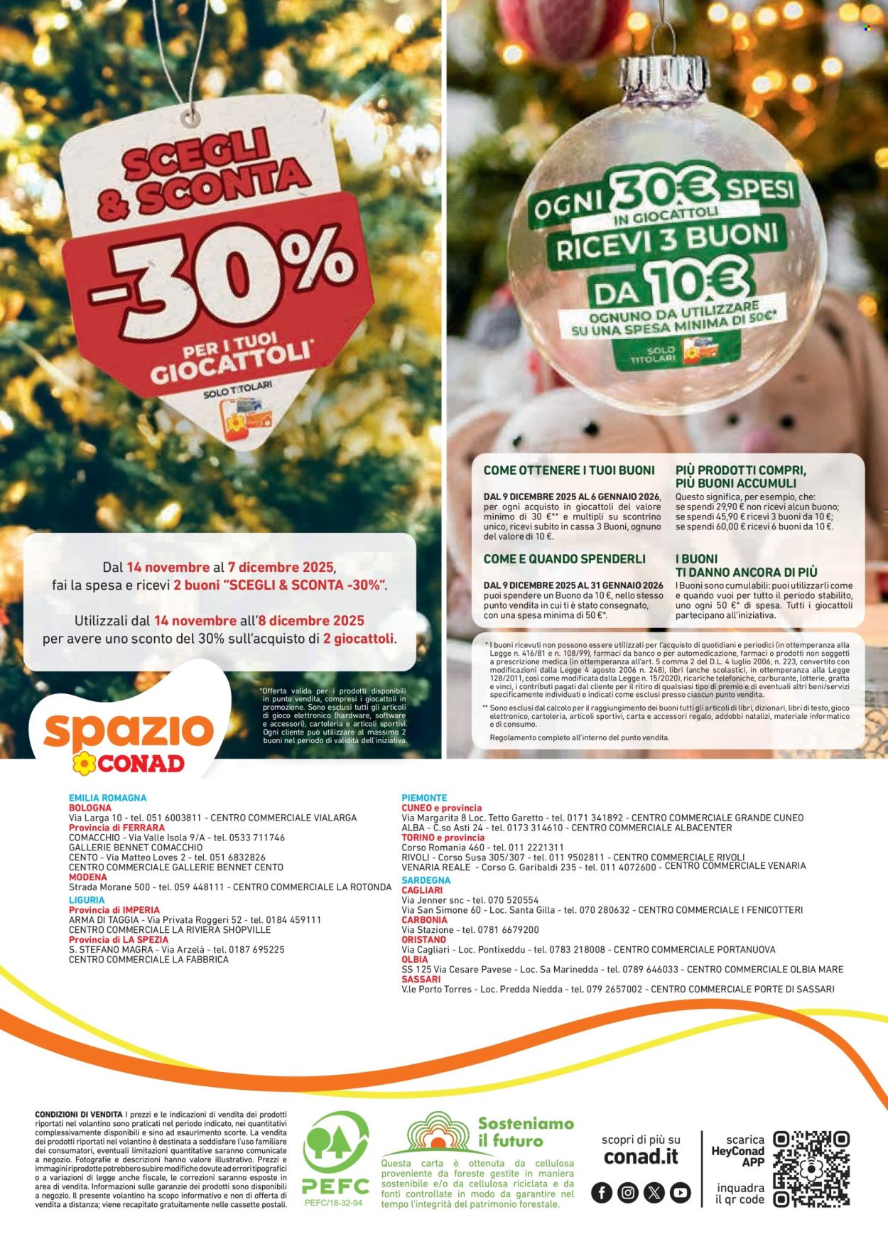 Volantino Spazio Conad - 14/11/2025 - 6/1/2026. Pagina 36
