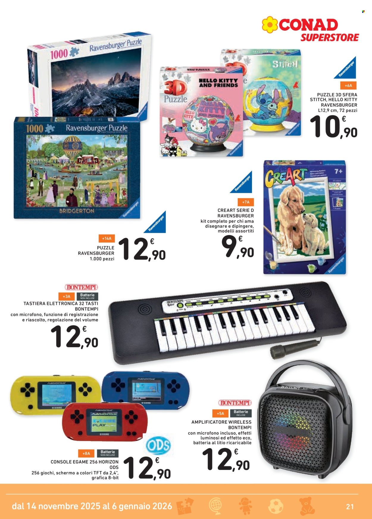 Volantino Conad - 14/11/2025 - 6/1/2026. Pagina 21