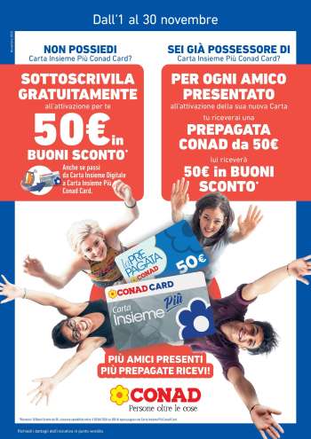 Volantino Conad - 1/11/2025 - 30/11/2025.