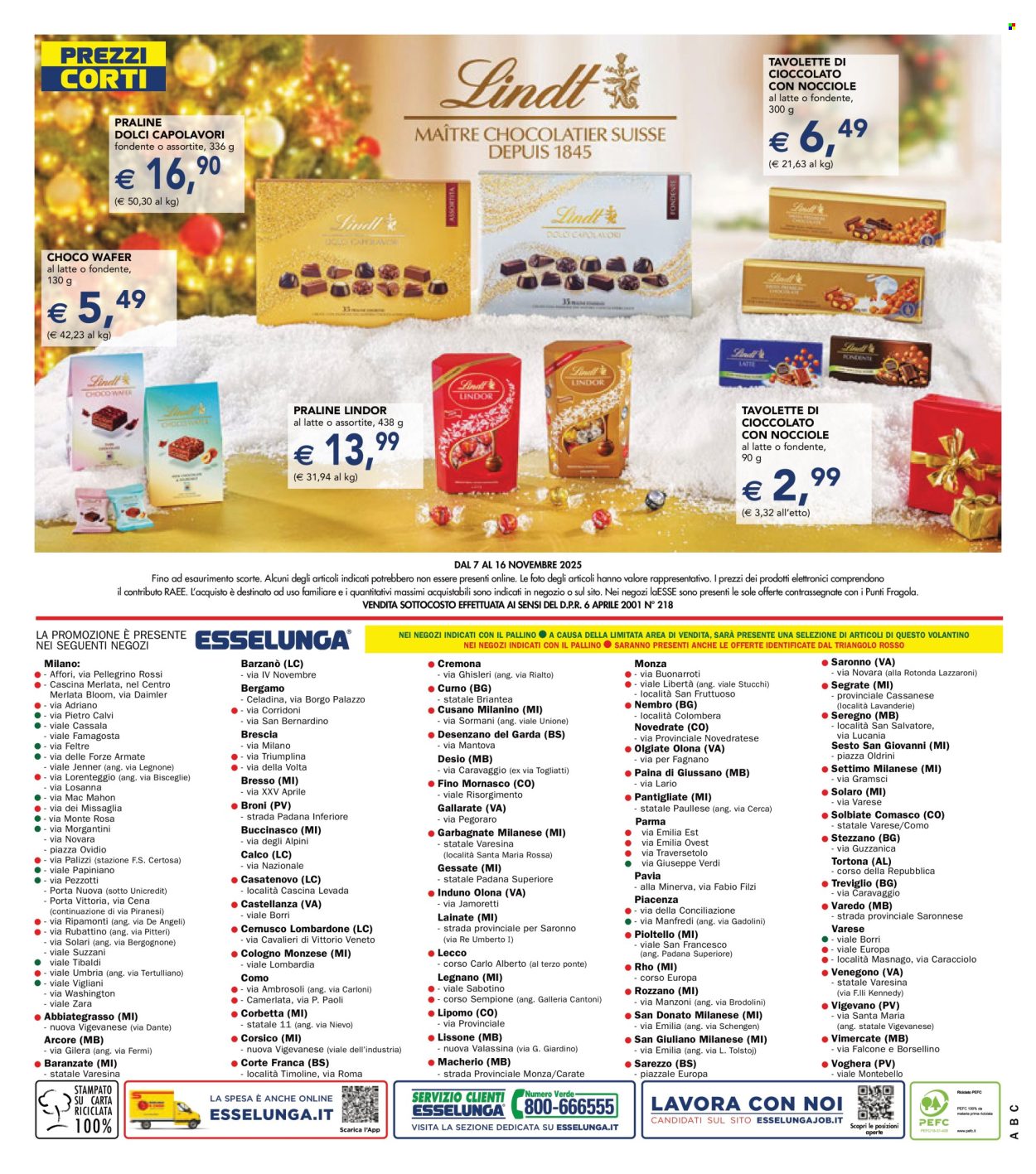 Volantino Esselunga - 7/11/2025 - 16/11/2025. Pagina 31
