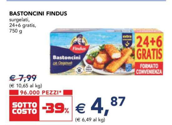 BASTONCINI FINDUS
