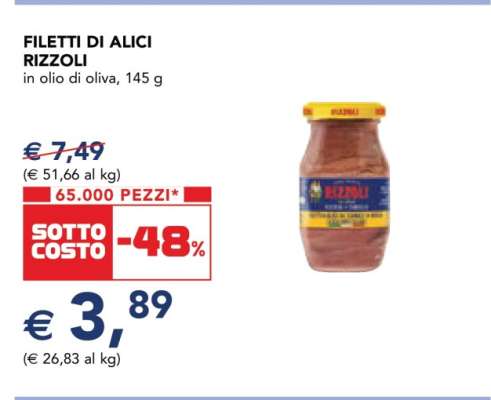 Filetti di Alici Rizzoli