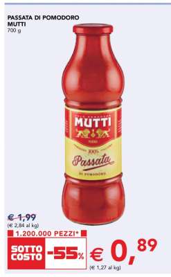 PASSATA DI POMODORO MUTTI