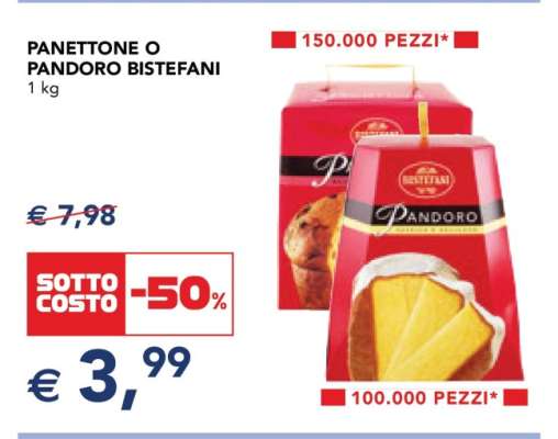 PANETTONE O PANDORO BISTEFANI