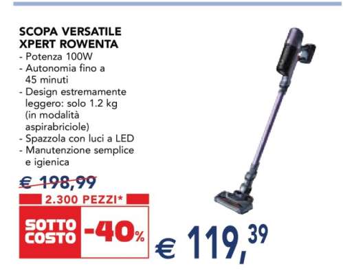 SCOPA VERSATILE XPERT ROWENTA