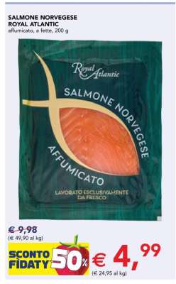Salmone Norvegese Royal Atlantic