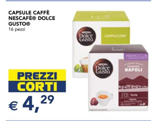 CAPSULE CAFFÈ NESCAFÉ® DOLCE GUSTO®