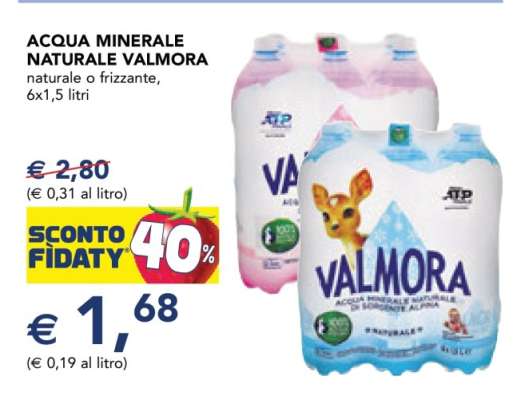 Acqua Minerale Naturale Valmora