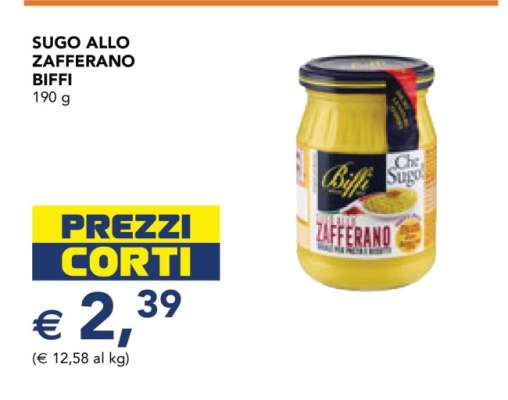 Sugo allo Zafferano Biffi