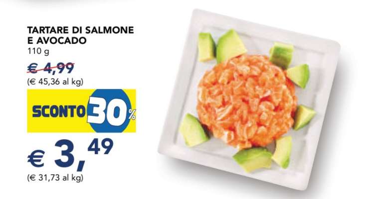 Tartare di salmone e avocado