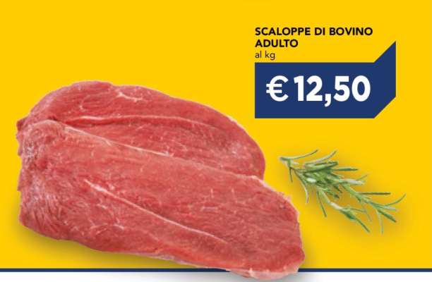 SCALOPPE DI BOVINO ADULTO