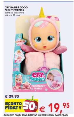 CRY BABIES GOOD NIGHT FRIENDS