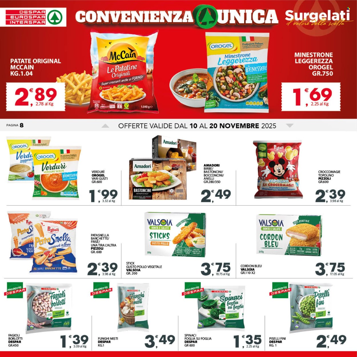 Volantino Despar - 10/11/2025 - 20/11/2025. Pagina 8