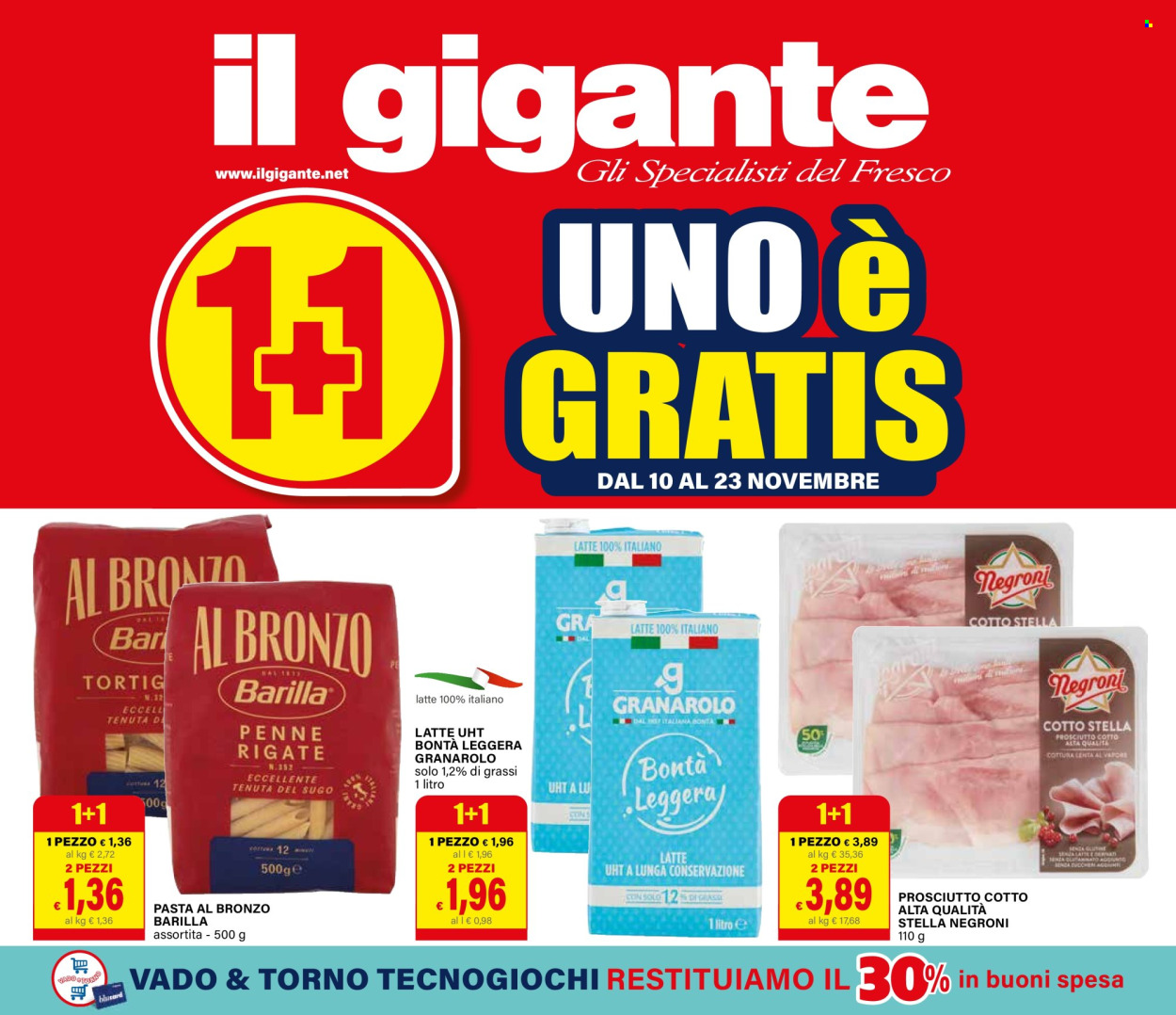 Volantino Il Gigante - 10/11/2025 - 23/11/2025. Pagina 1