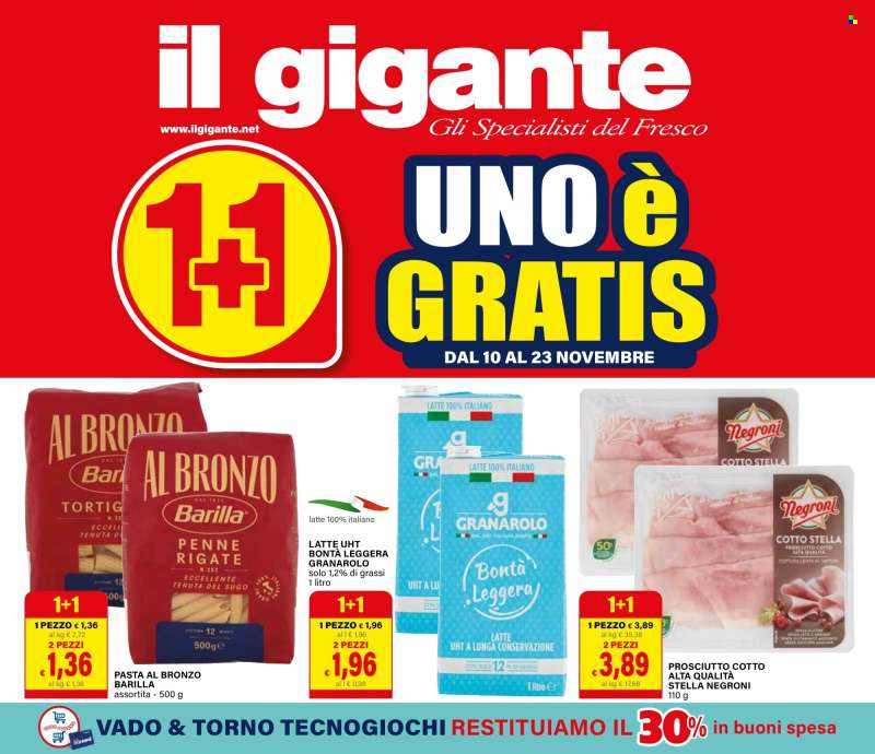 Volantino Il Gigante - 10/11/2025 - 23/11/2025.