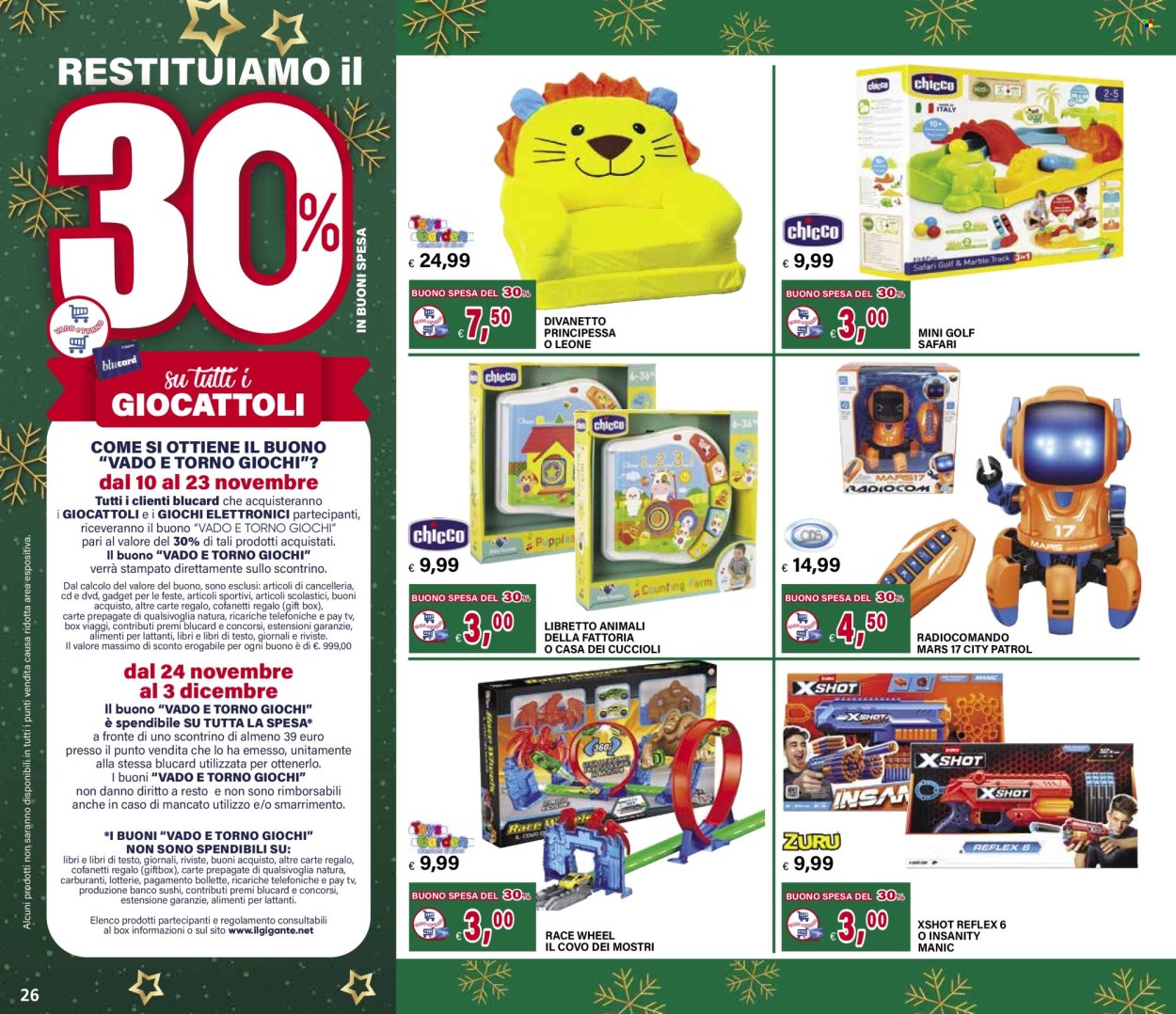 Volantino Il Gigante - 10/11/2025 - 23/11/2025. Pagina 26