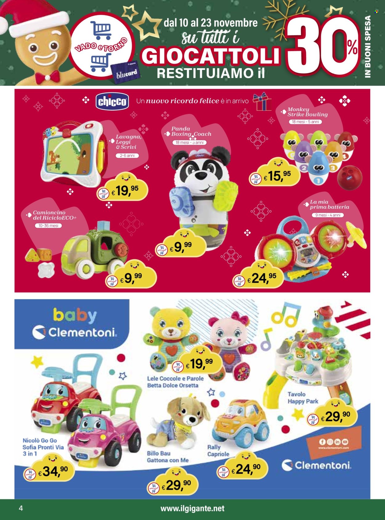 Volantino Il Gigante - 10/11/2025 - 23/11/2025. Pagina 4