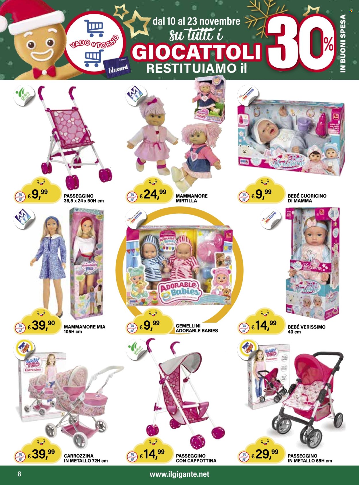 Volantino Il Gigante - 10/11/2025 - 23/11/2025. Pagina 8