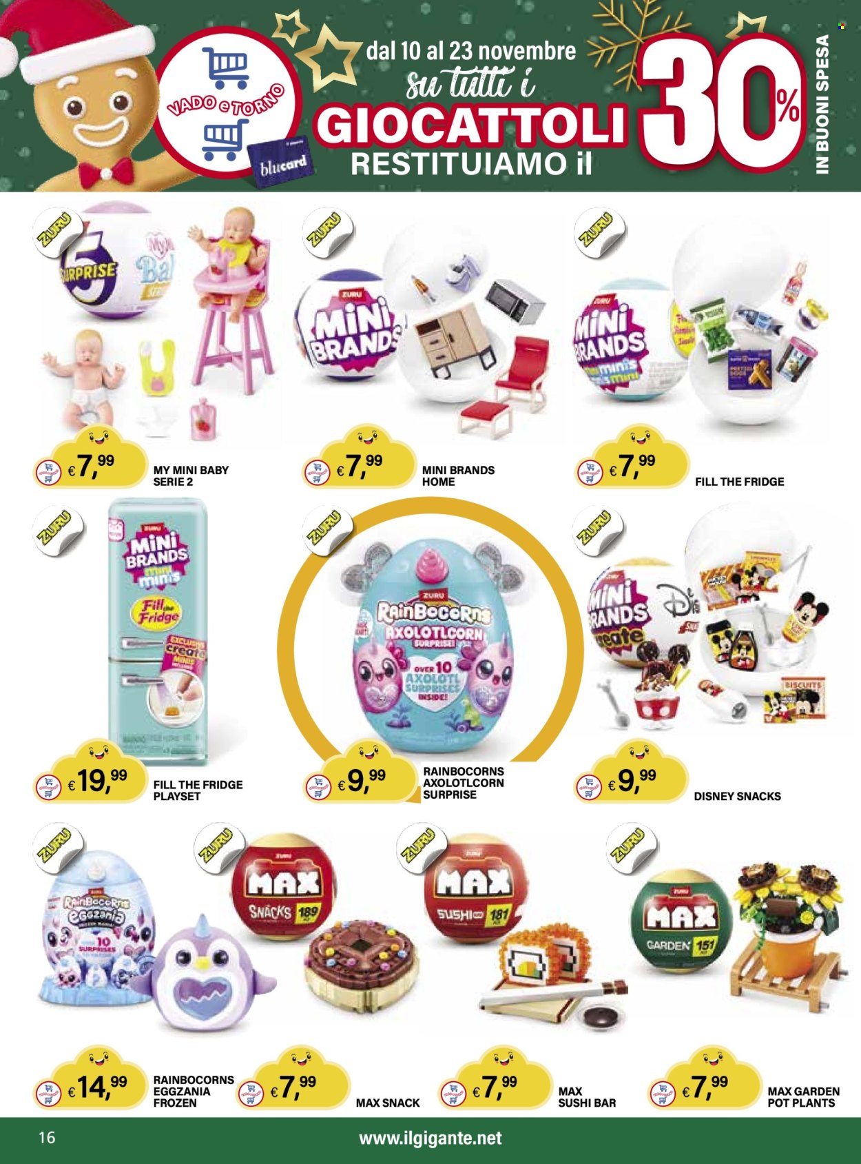 Volantino Il Gigante - 10/11/2025 - 23/11/2025. Pagina 16