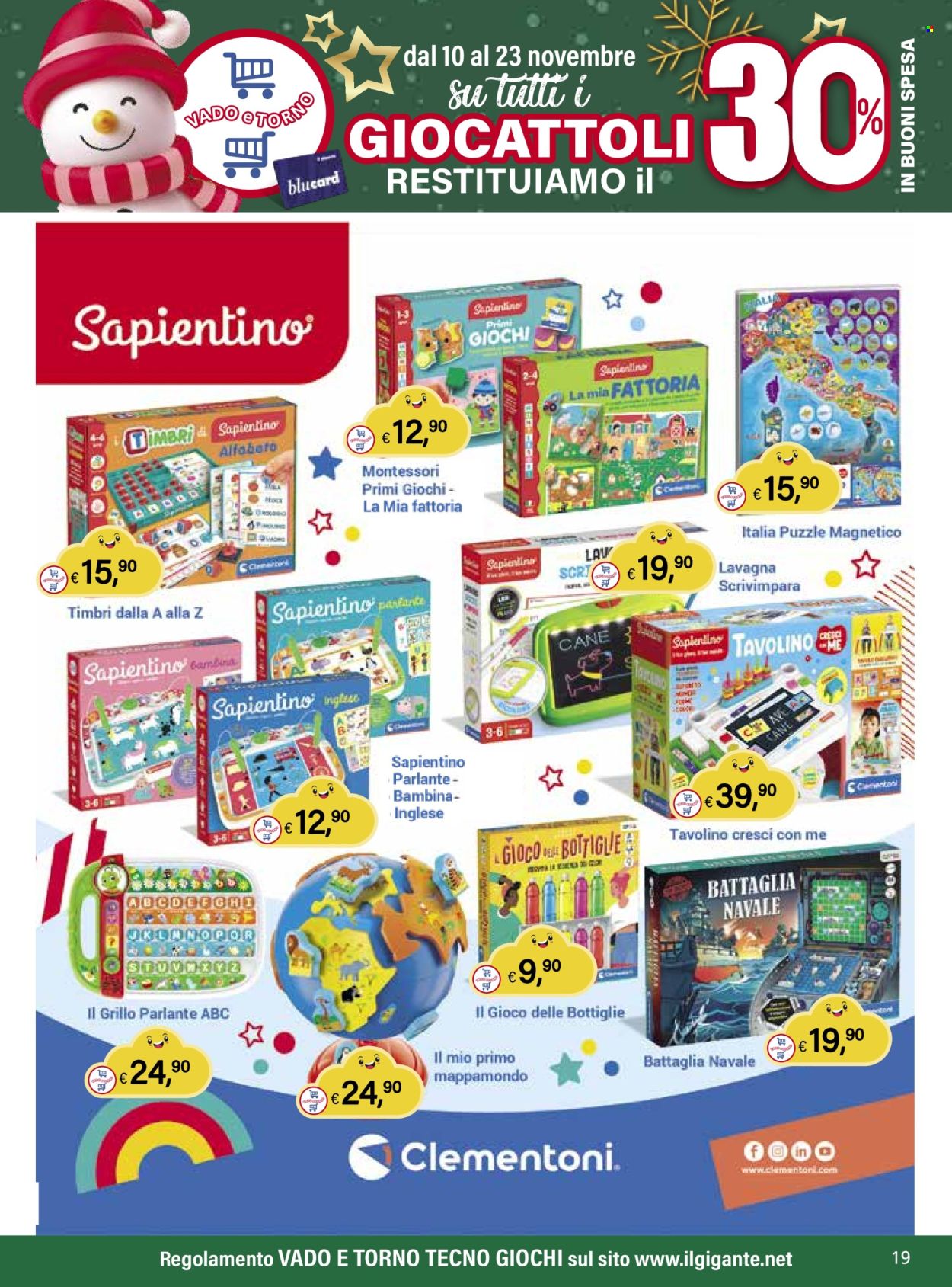 Volantino Il Gigante - 10/11/2025 - 23/11/2025. Pagina 19