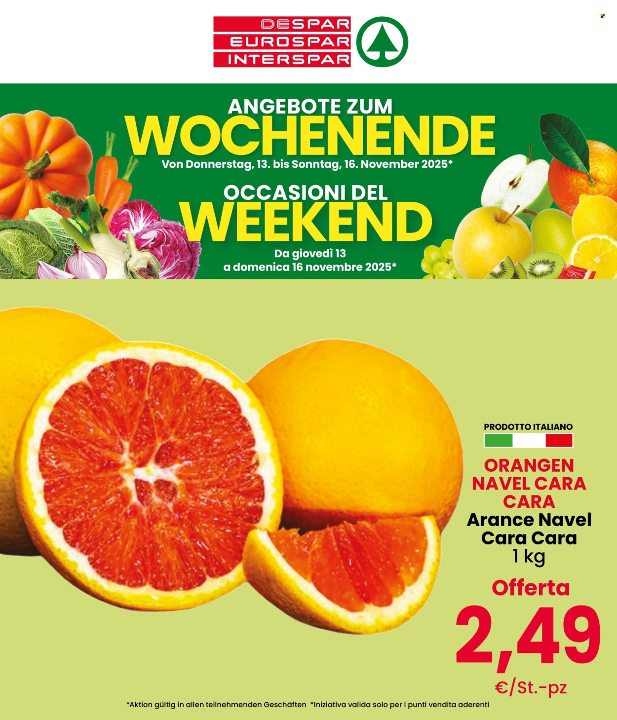 Volantino Despar - 13/11/2025 - 16/11/2025. Pagina 1