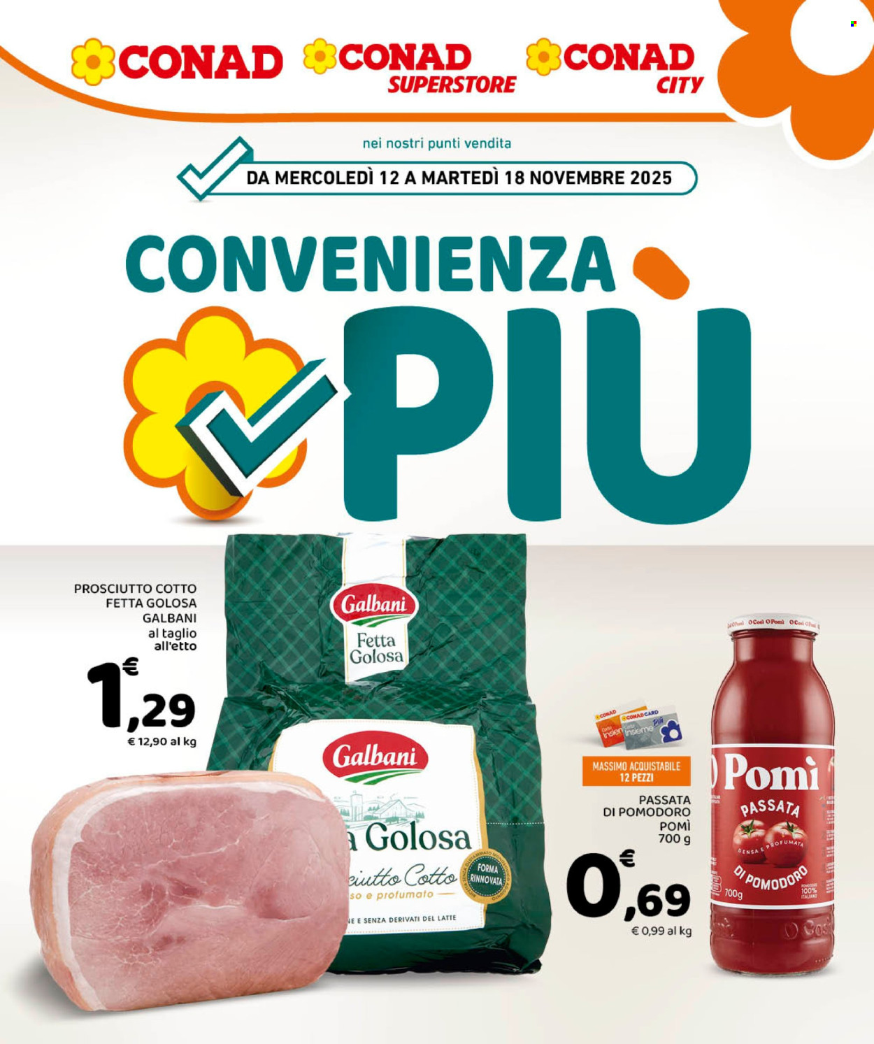 Volantino Conad - 12/11/2025 - 18/11/2025. Pagina 1