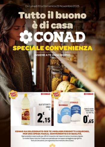 Volantino Conad - 10/11/2025 - 23/11/2025.