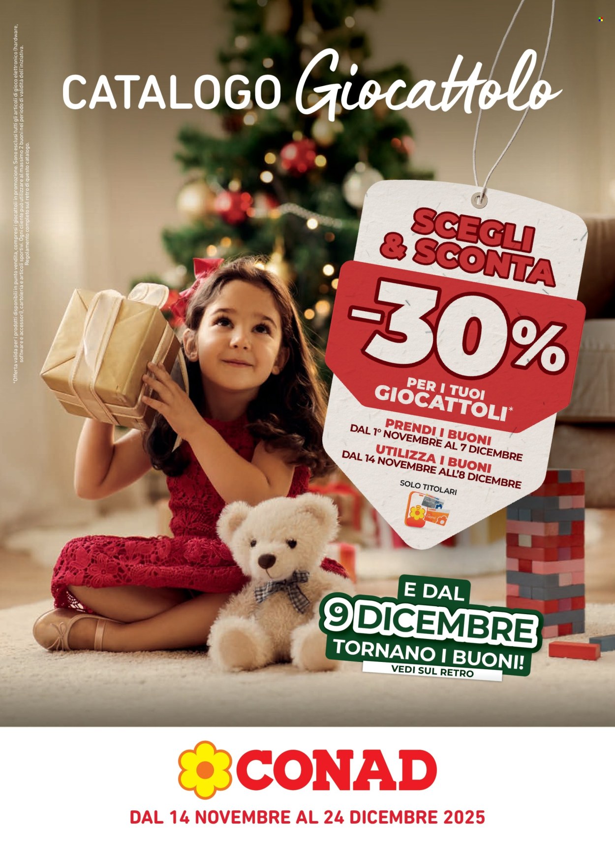 Volantino Conad - 14/11/2025 - 24/12/2025. Pagina 1
