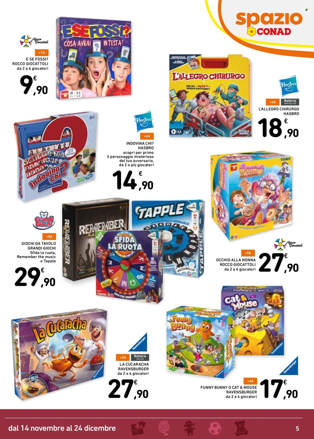 Volantino Spazio Conad - 14/11/2025 - 24/12/2025. Pagina 5