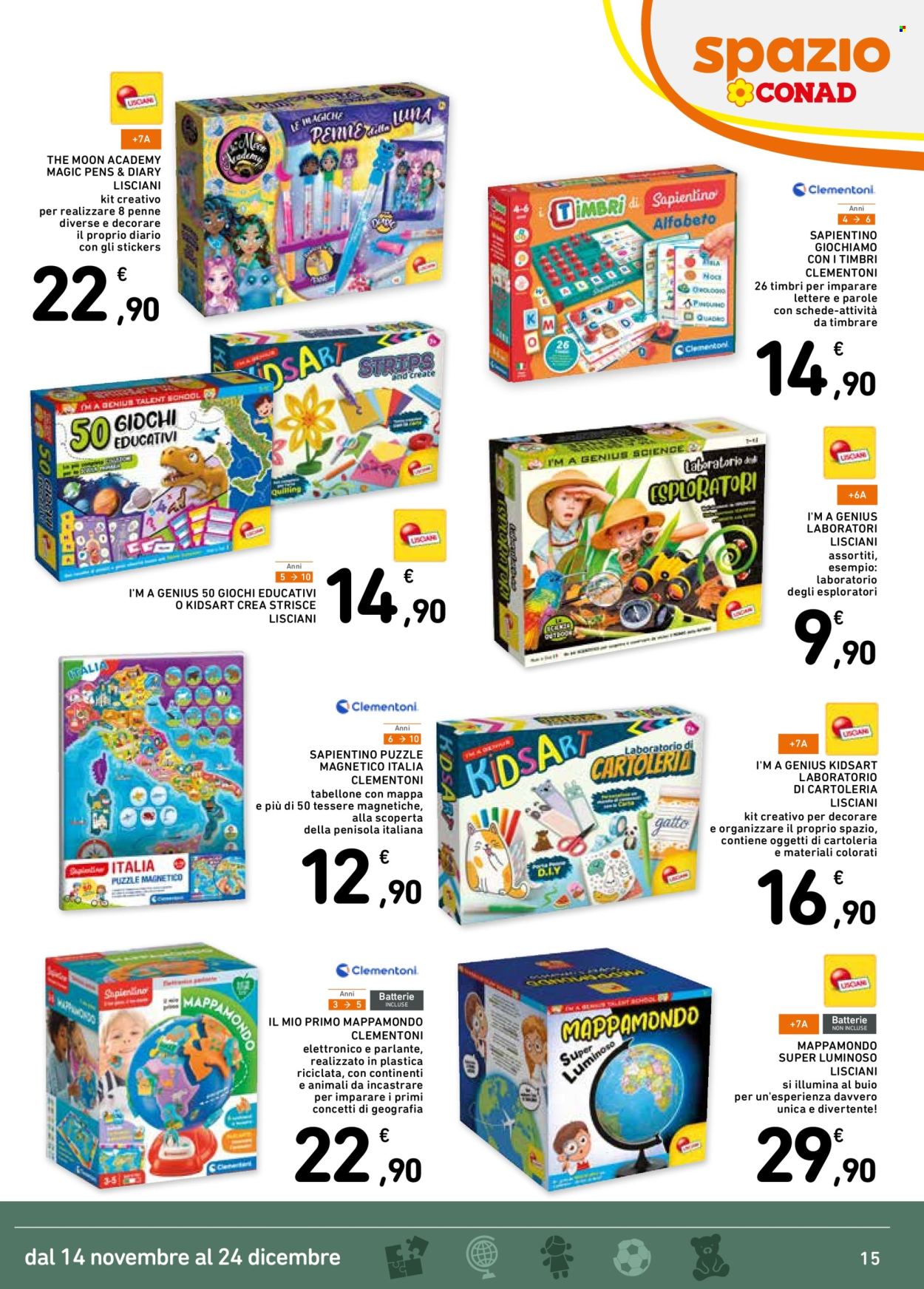 Volantino Spazio Conad - 14/11/2025 - 24/12/2025. Pagina 15