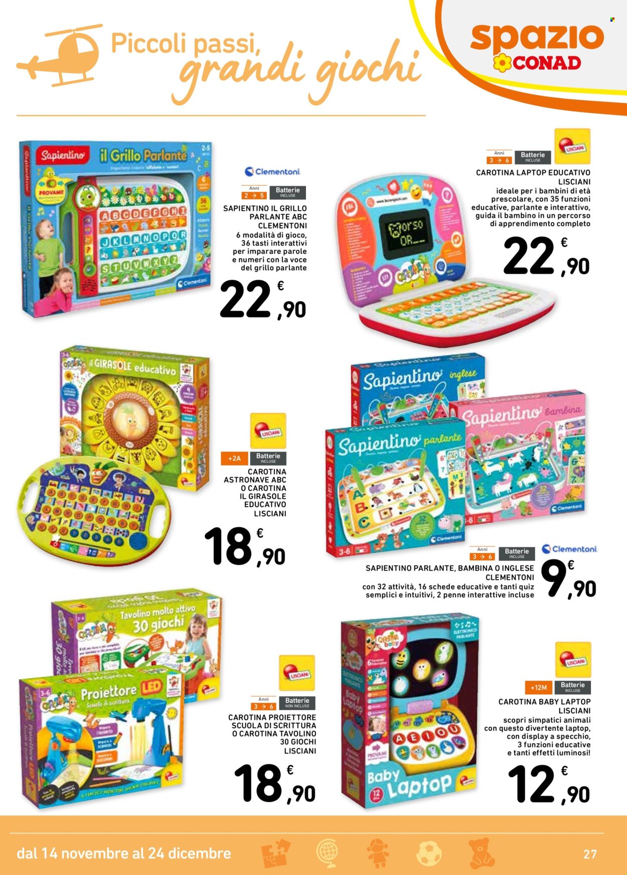 Volantino Spazio Conad - 14/11/2025 - 24/12/2025. Pagina 27