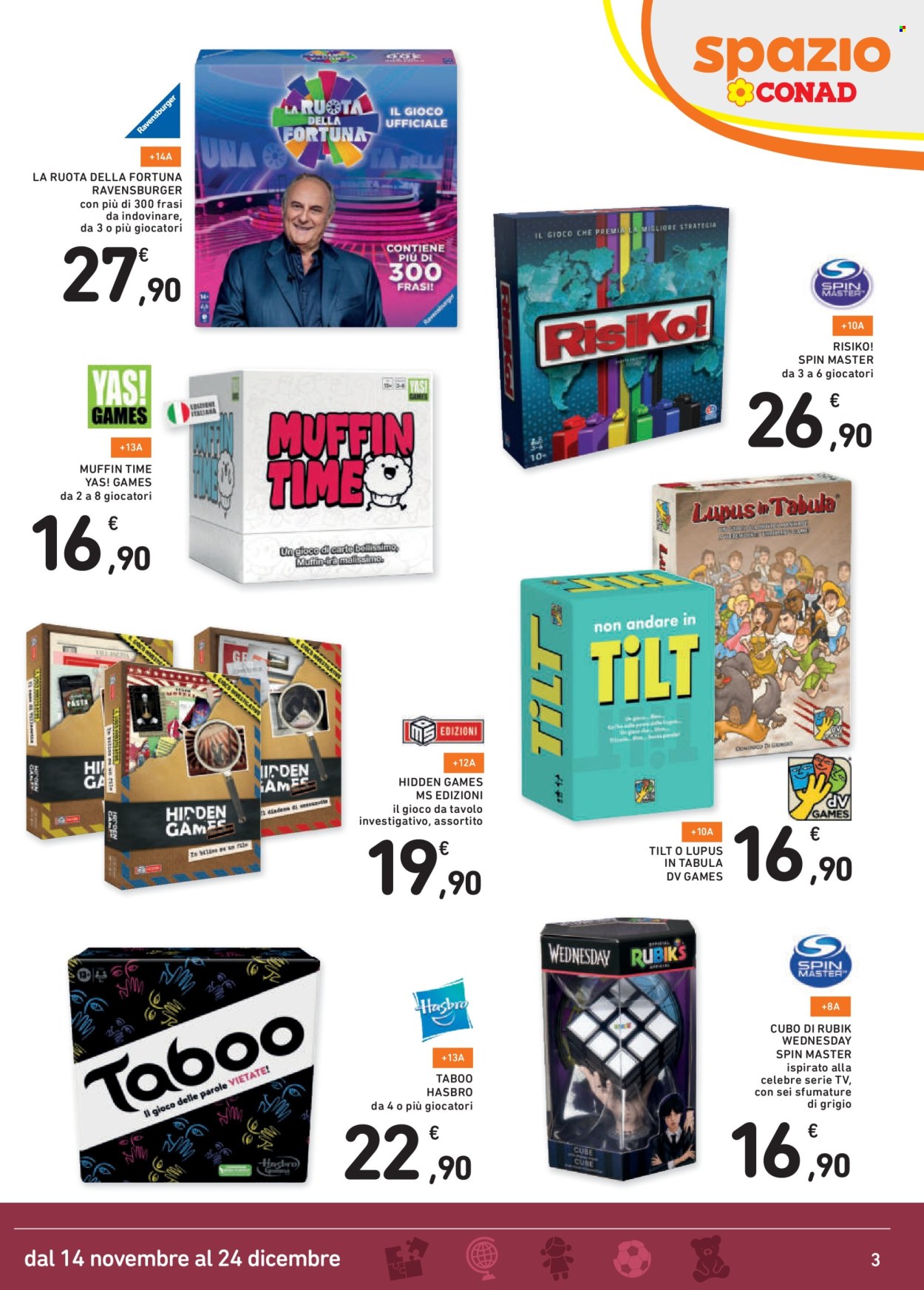 Volantino Spazio Conad - 14/11/2025 - 24/12/2025. Pagina 3