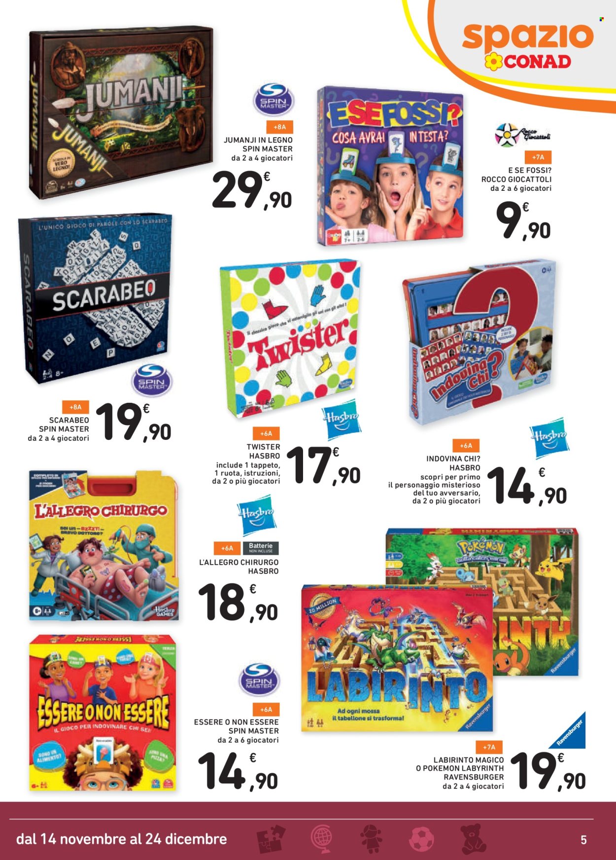 Volantino Spazio Conad - 14/11/2025 - 24/12/2025. Pagina 5