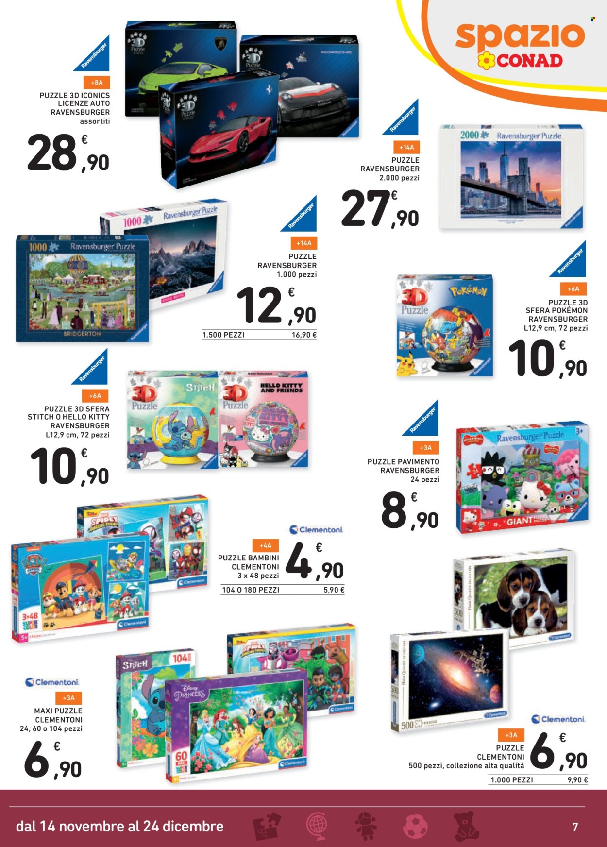 Volantino Spazio Conad - 14/11/2025 - 24/12/2025. Pagina 7