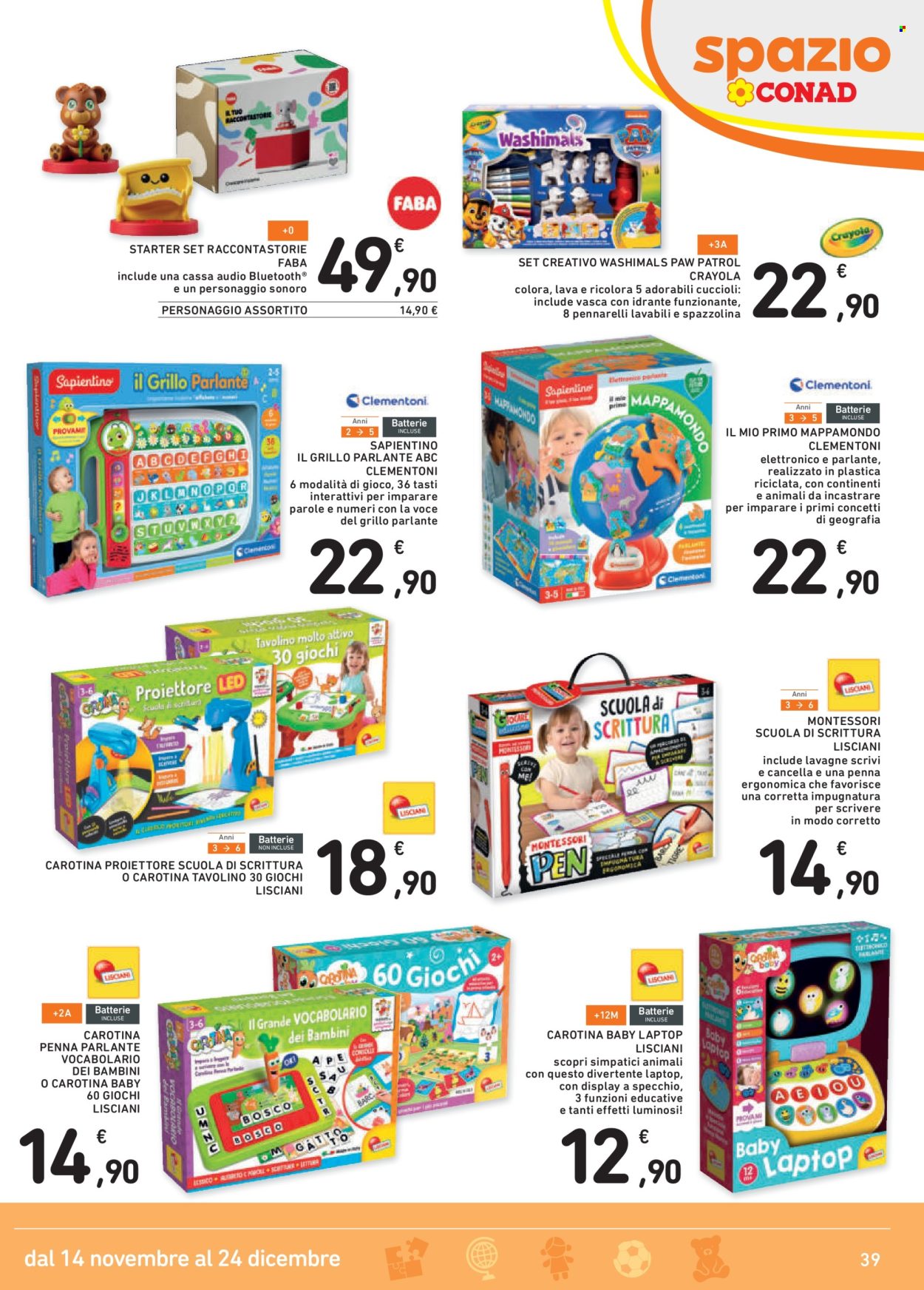 Volantino Spazio Conad - 14/11/2025 - 24/12/2025. Pagina 39