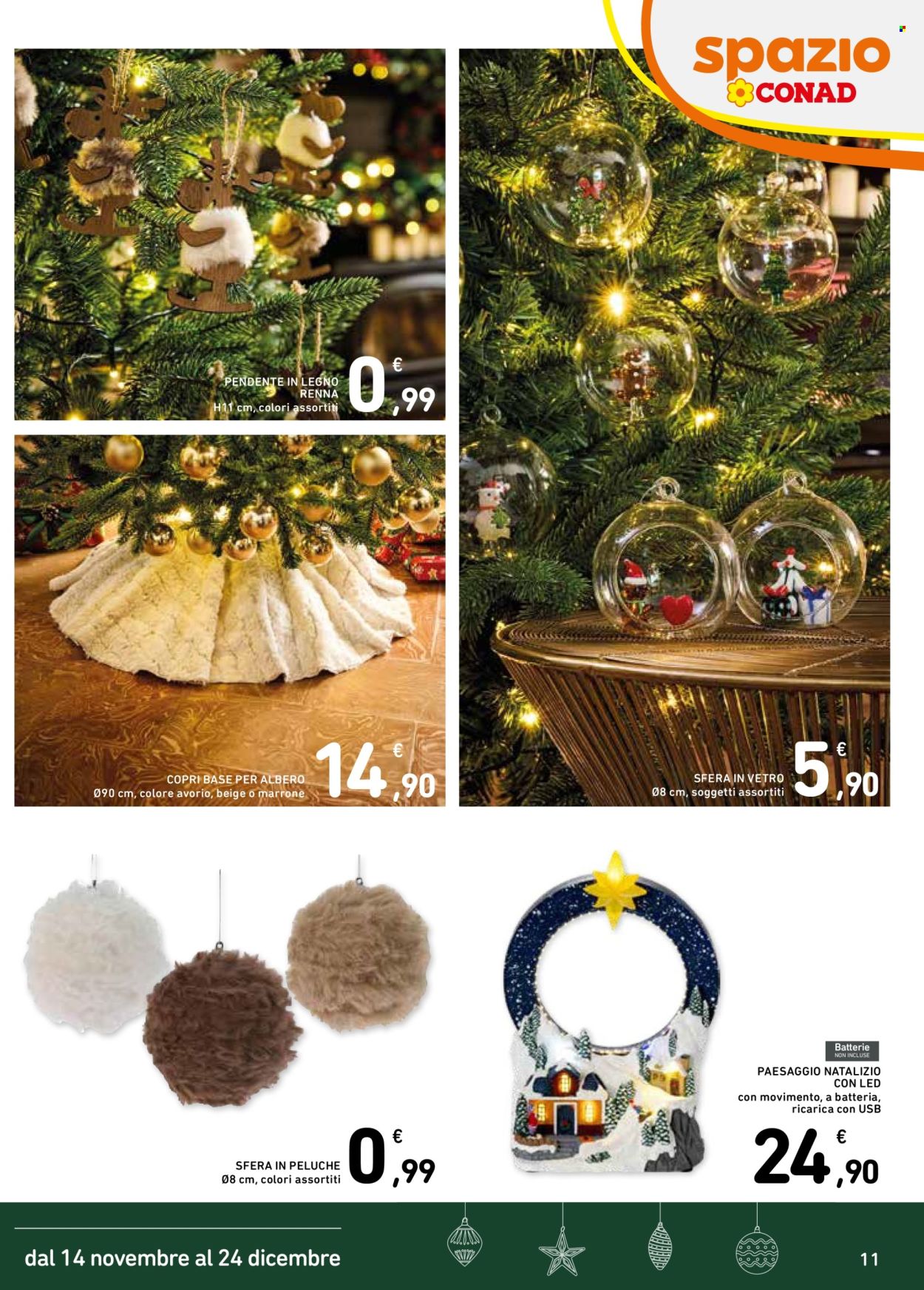 Volantino Spazio Conad - 14/11/2025 - 24/12/2025. Pagina 11