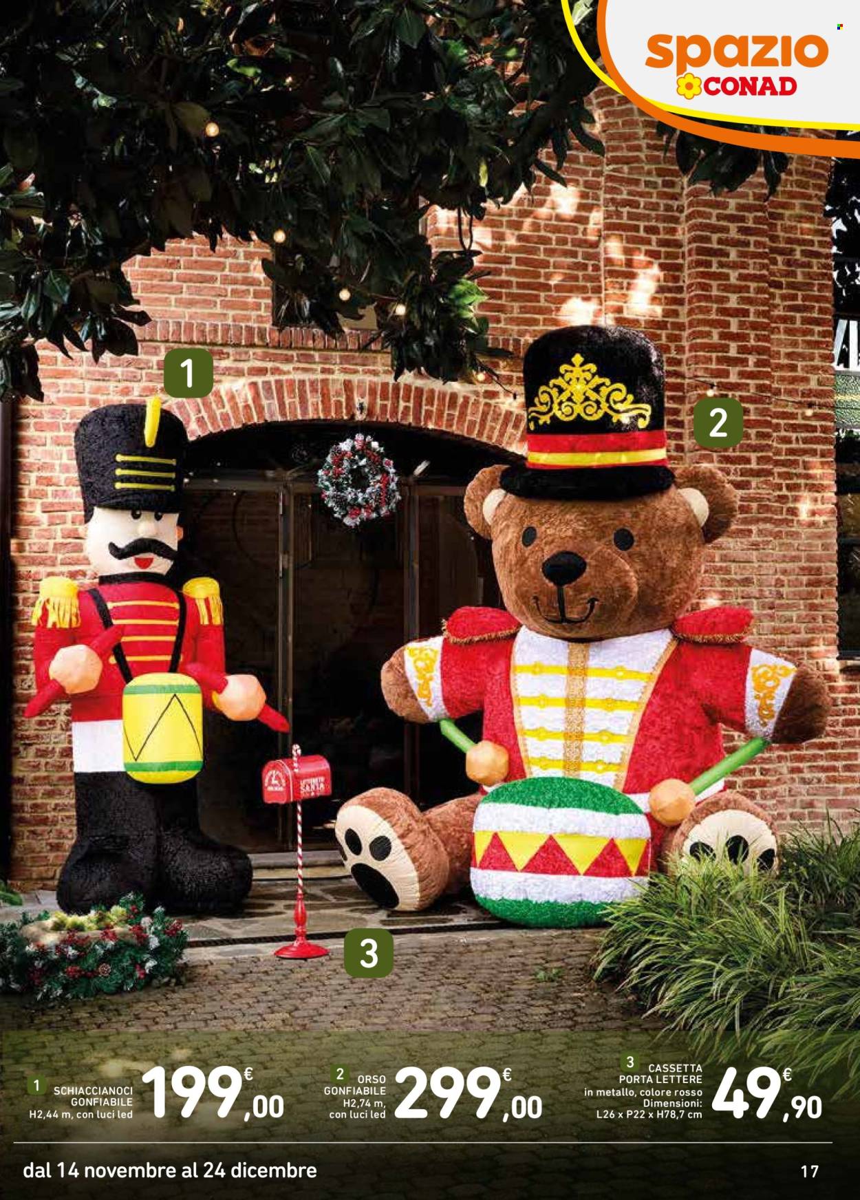 Volantino Spazio Conad - 14/11/2025 - 24/12/2025. Pagina 17