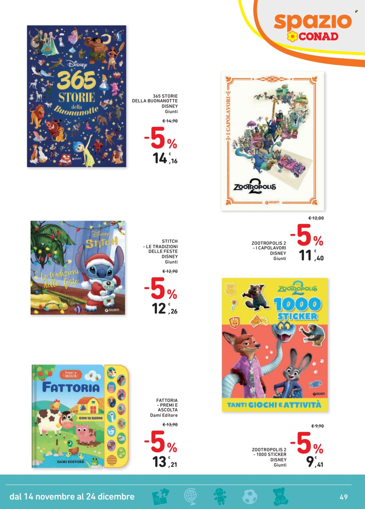 Volantino Spazio Conad - 14/11/2025 - 24/12/2025. Pagina 49