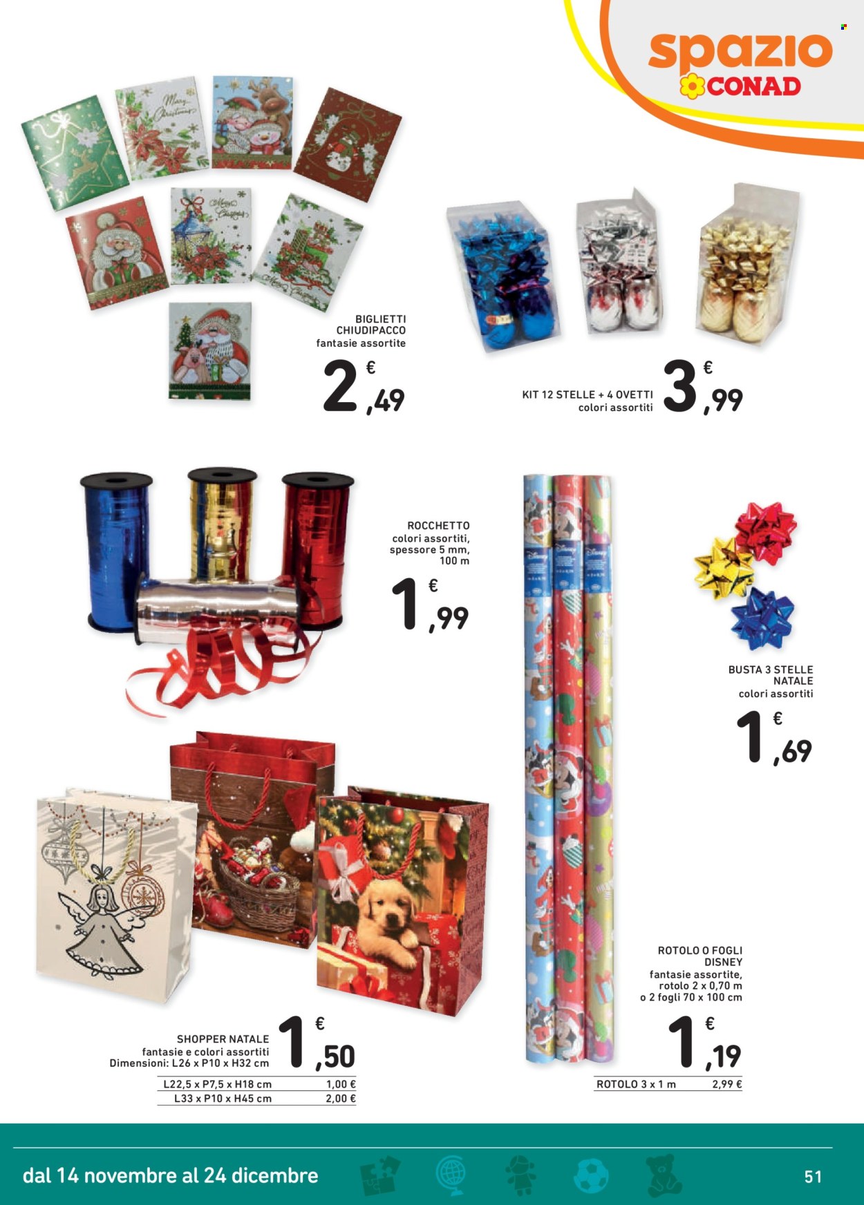Volantino Spazio Conad - 14/11/2025 - 24/12/2025. Pagina 51