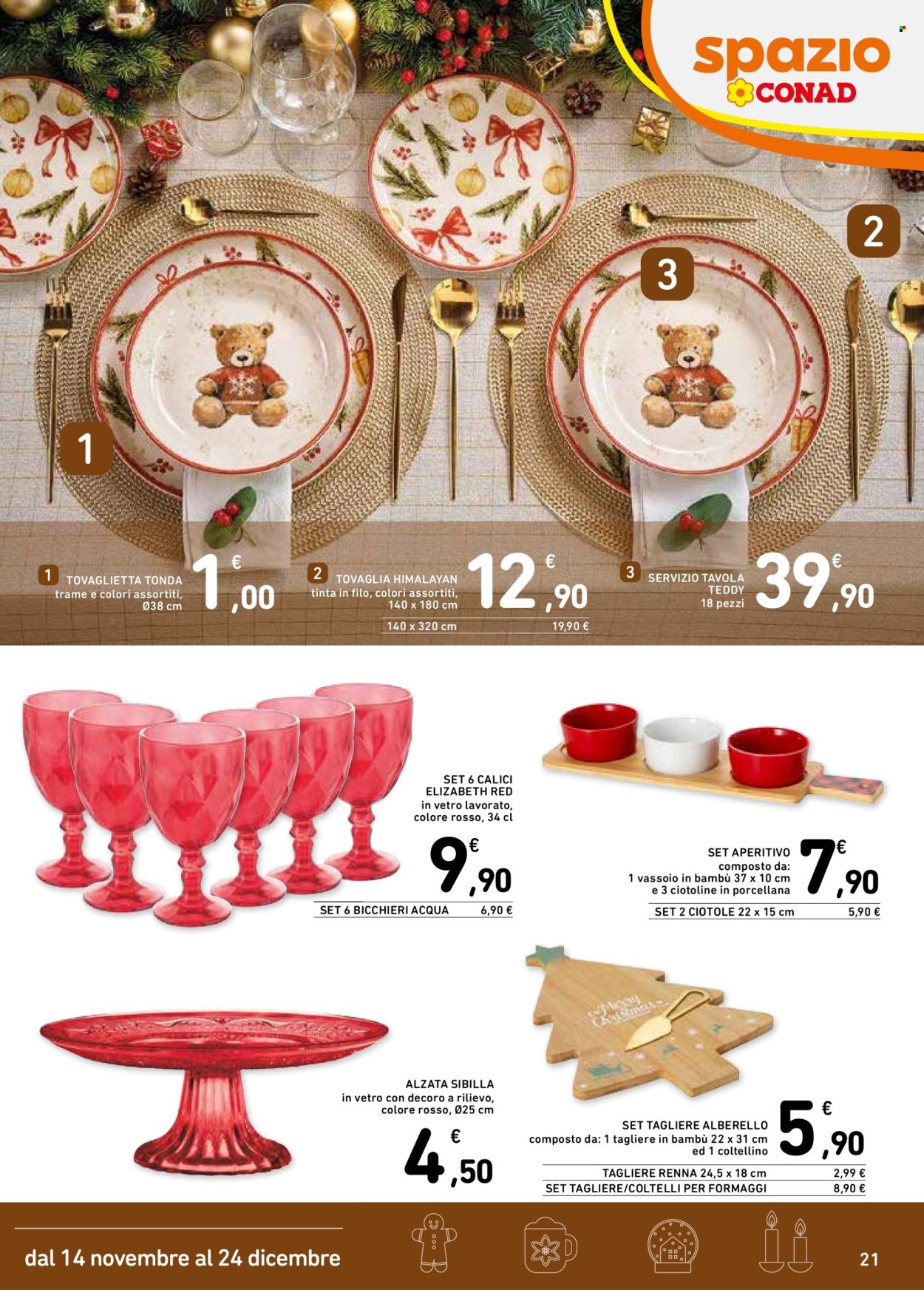 Volantino Spazio Conad - 14/11/2025 - 24/12/2025. Pagina 21