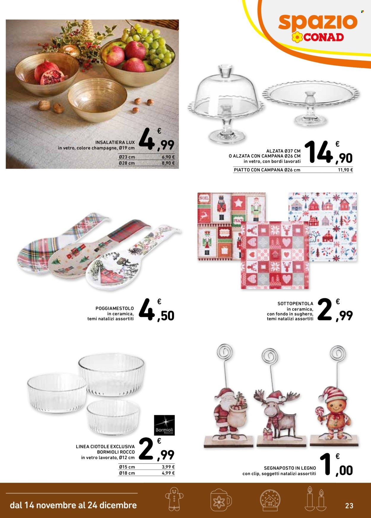 Volantino Spazio Conad - 14/11/2025 - 24/12/2025. Pagina 23