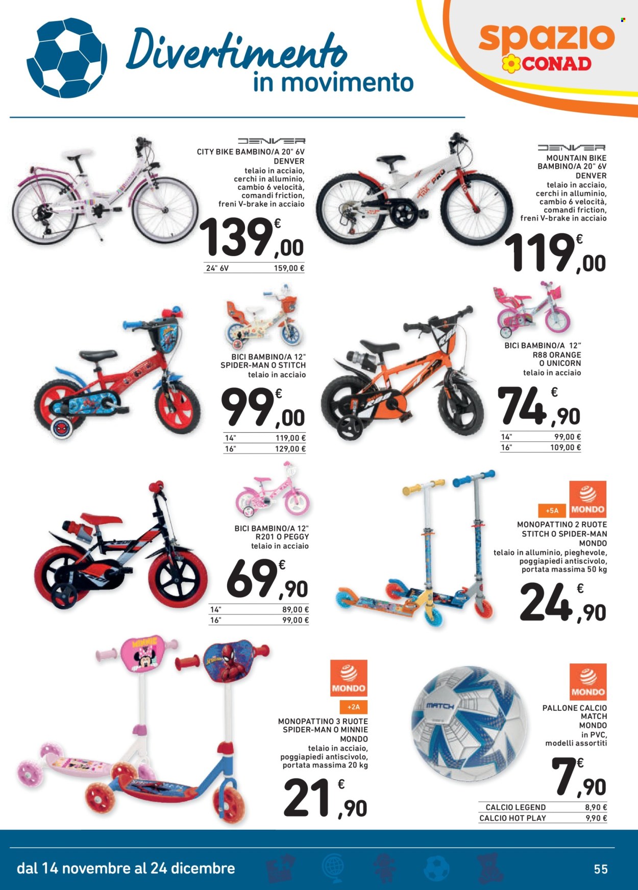 Volantino Spazio Conad - 14/11/2025 - 24/12/2025. Pagina 55