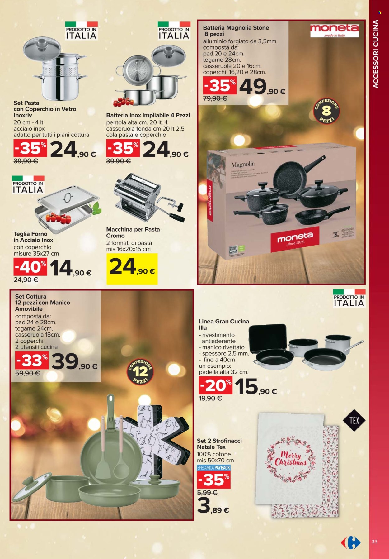 Volantino Carrefour - 13/11/2025 - 24/12/2025. Pagina 33